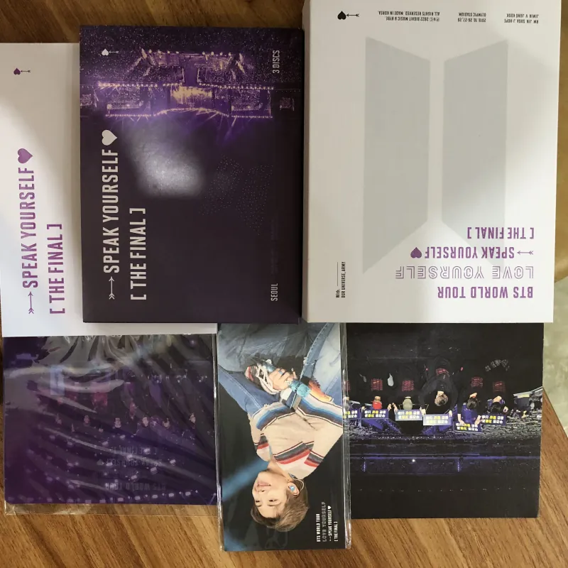 Bộ DVD sách ảnh BTS World Tour Love Yourself 997941