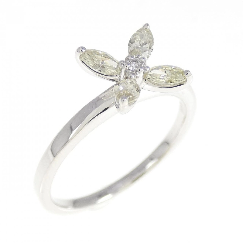 Nhẫn kim cương K18WG 0.01CT 672788