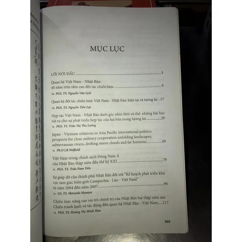 Kỷ yếu hội thảo khoa học - 40 năm quan hệ Việt Nam - Nhật Bản - Thành quả và triển vọng 778446
