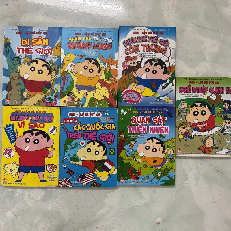Tủ sách khoa học Shin - cậu bé bút chì (combo 7 cuốn) 996895