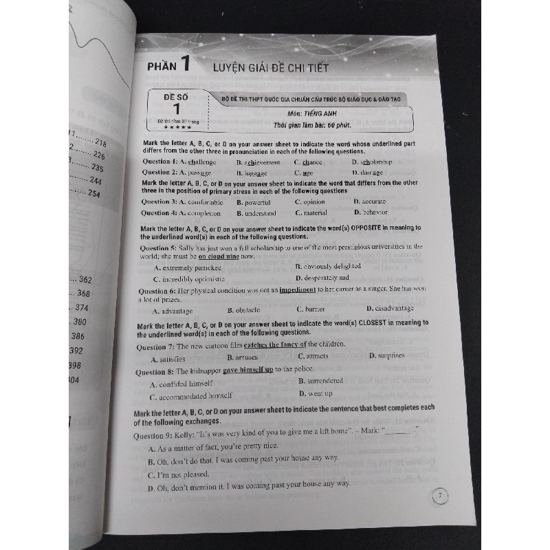 Mega 2019 - 39 đề chinh phục kì thi THPT quốc gia TIẾNG ANH mới 80% ố bẩn 2018 HCM1710 GIÁO TRÌNH, CHUYÊN MÔN 917690