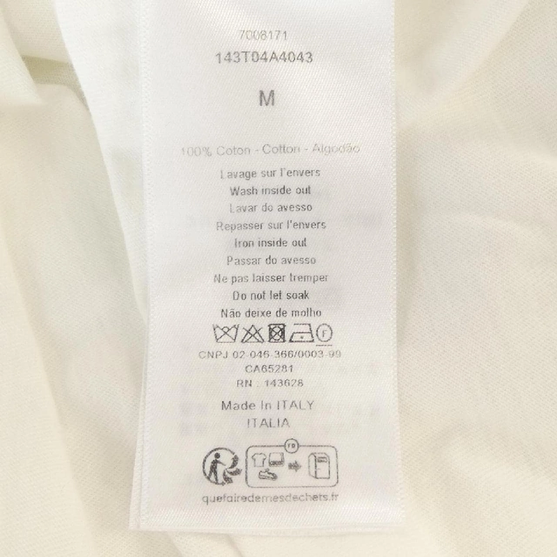 Áo thun CHRISTIAN DIOR シグネチャーバンド ESSENTIALS 143T04A4043 - Hàng hiệu Authentic 825820