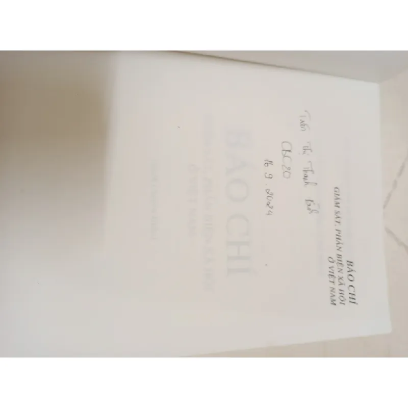 Báo Chí - Giám Sát, Phản Biện Xã Hội Ở Việt Nam (2017) - Nguyễn Văn Dững S2610 697094