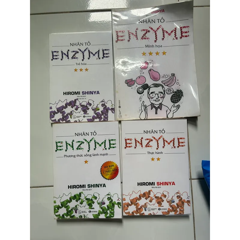 Bộ nhân tố enzyme 4 quyển 704306