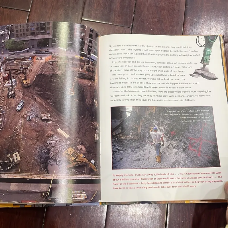  📚 SKYSCRAPER – From the Ground Up - toà nhà chọc trời thiết kế kỹ thuật NGOẠI VĂN  1068055