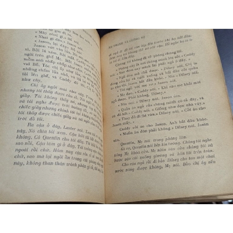 Âm thanh và cuồng nộ - William Faulkner ( bản dịch Tâm Nguyễn ) 452728