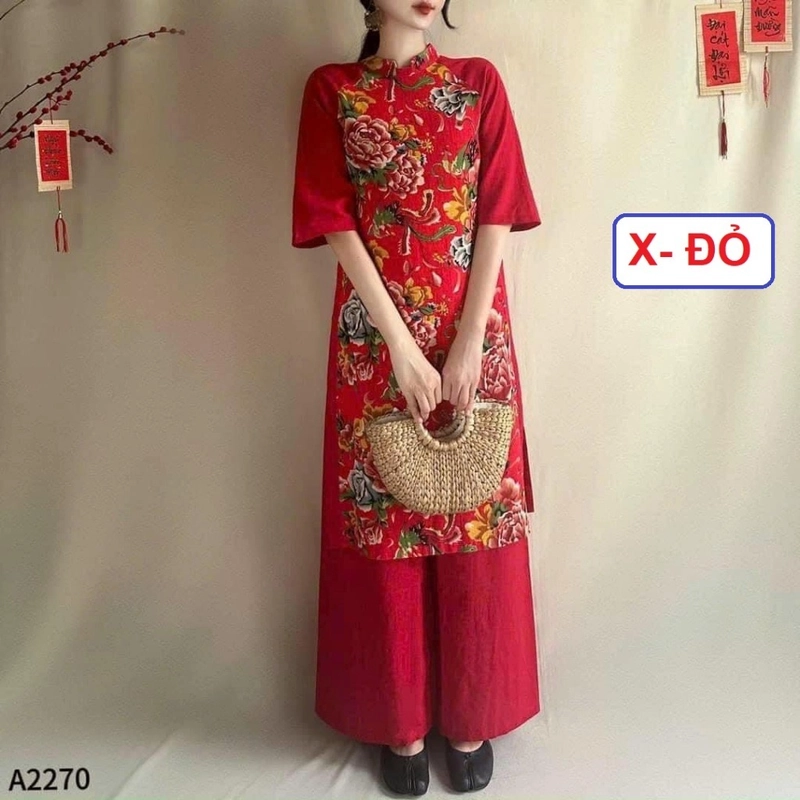 Áo Dài Cách Tân + Quần  455185