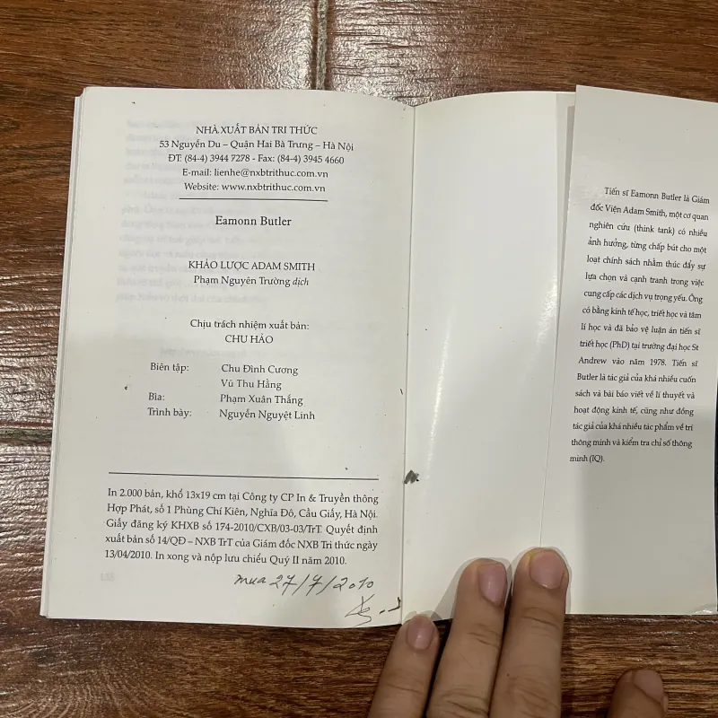 Khảo lược Adam Smith  (6) 1007072