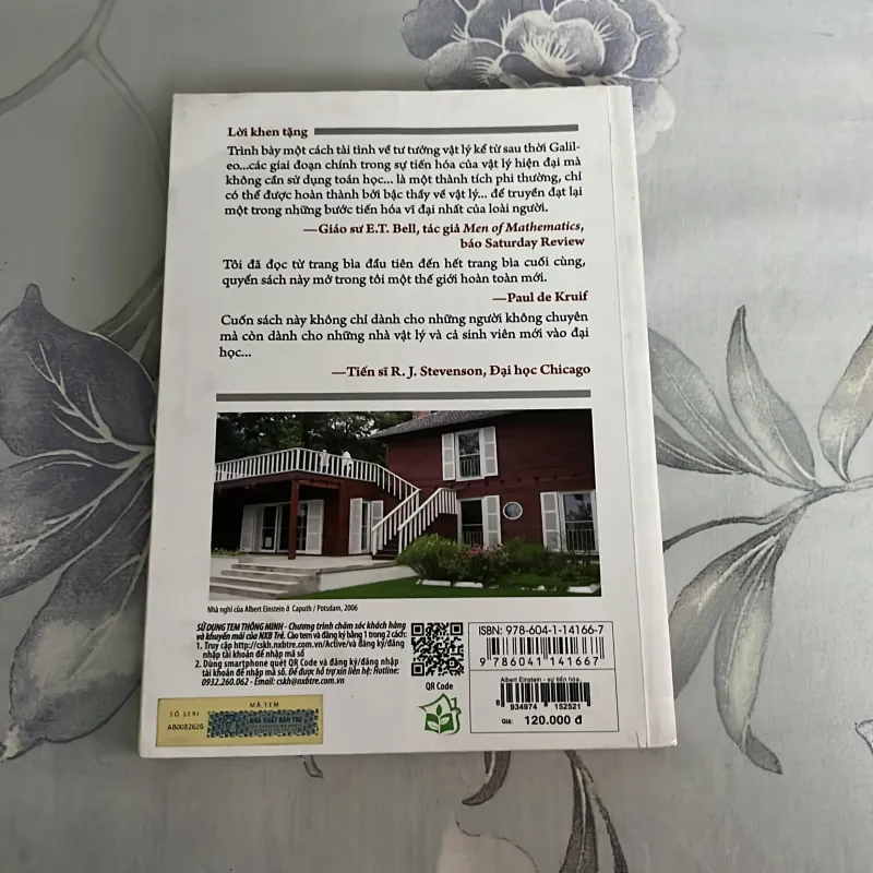 Sách sự tiến hóa của Vật lý 800540