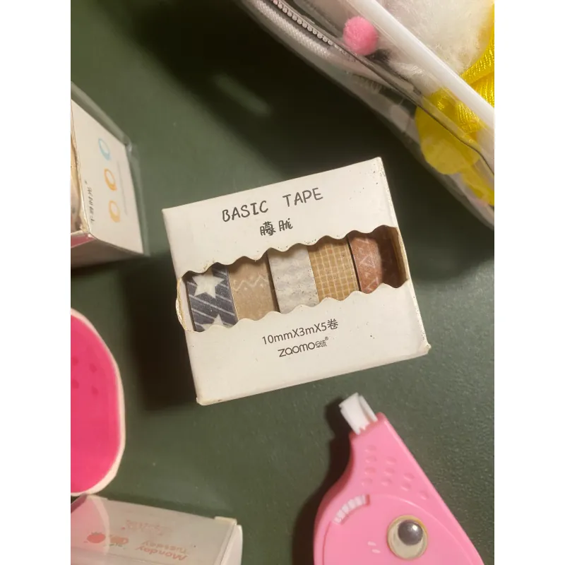 Combo trang trí decor tape bút xoá note 762483