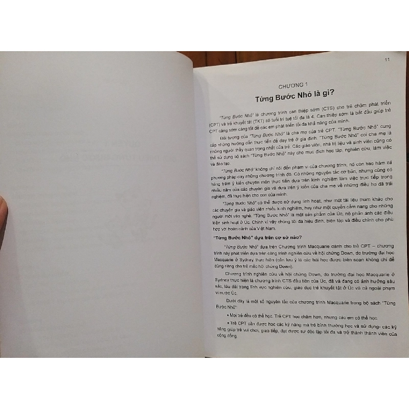 Từng bước nhỏ - Chương trình can thiệp sớm dành cho trẻ chậm phát triển và trẻ khuyết tật 745141