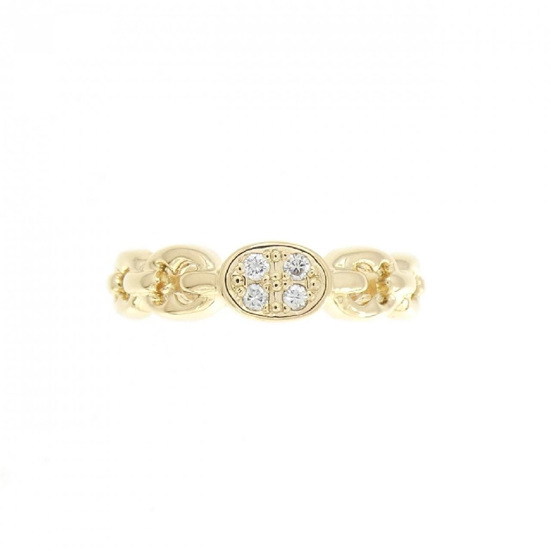 Nhẫn kim cương K18YG 0.05CT 670330