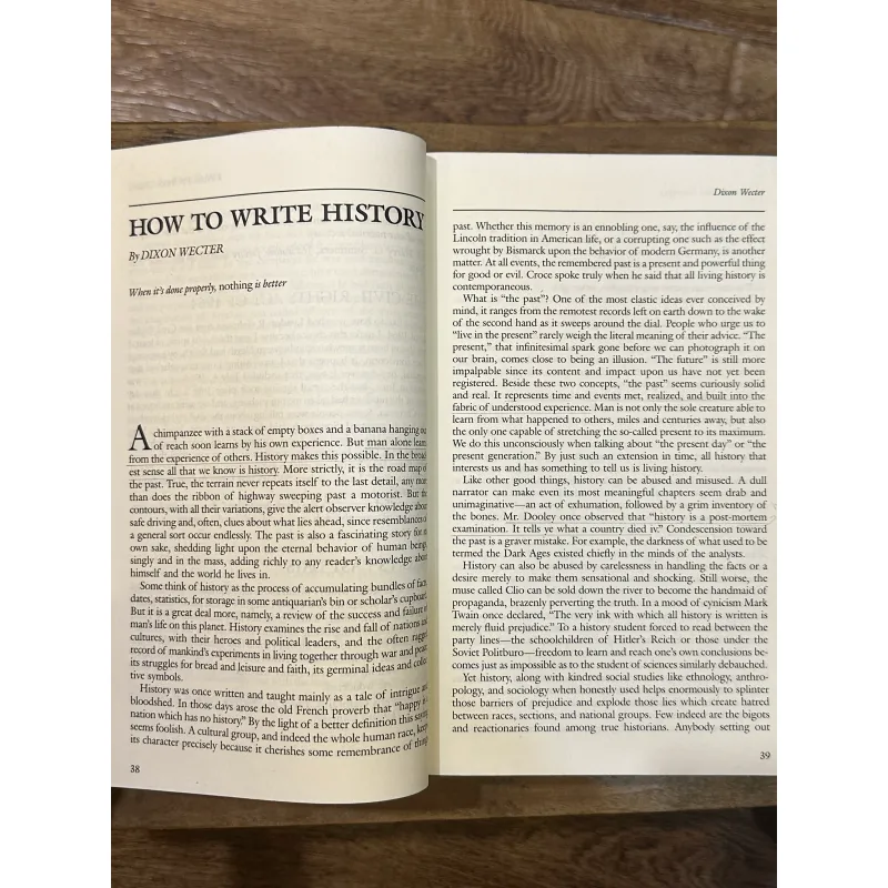 A Sense of History - The Best Writing from the Pages of American Heritage 728346