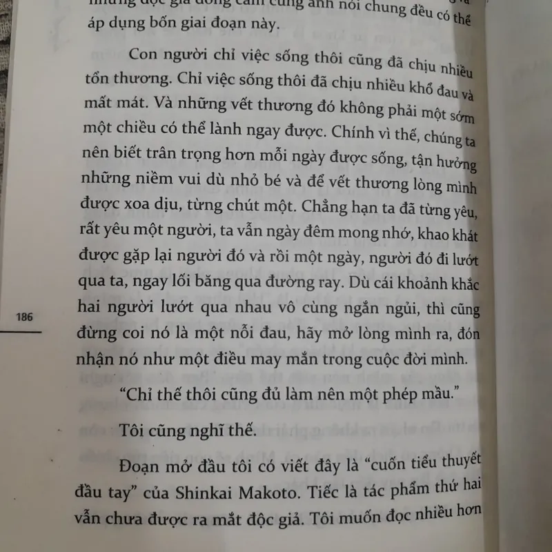 Tiểu thuyết Nhật - 5 centimet trên giây. Tg Shinkai Makoto 719067