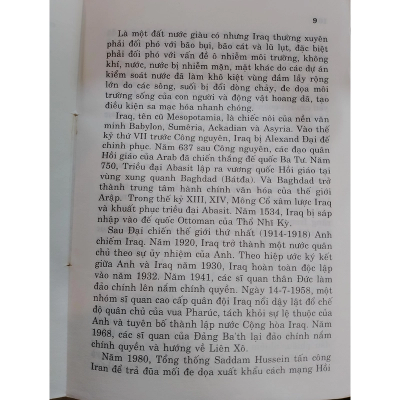 MỸ - IRAQ CUỘC ĐỐI ĐẦU HAI THẾ KỶ 
 522764