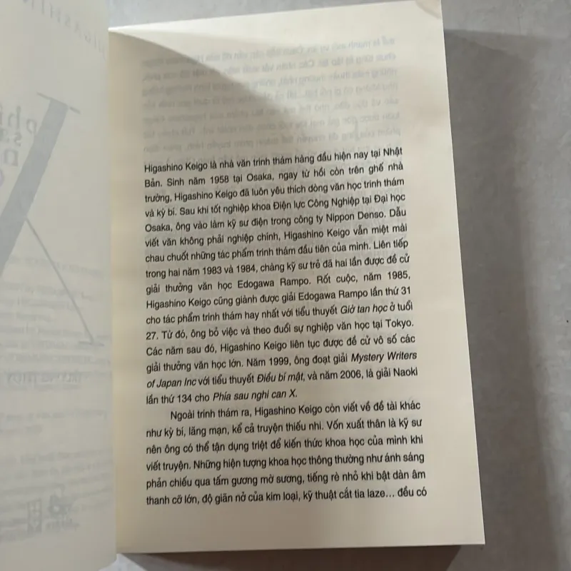 Phía sau Nghi can X - Higashino Keigo 748119