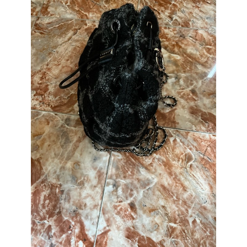 Balo nữ Chanel Size M 10*20*15 đen  193581