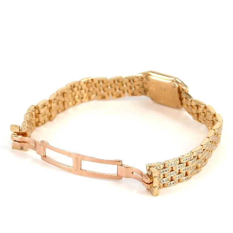 Cartier Mini Panthère YG/2D･Bracelet D WF3141FF YG Quartz - Hàng hiệu Chính hãng 877238