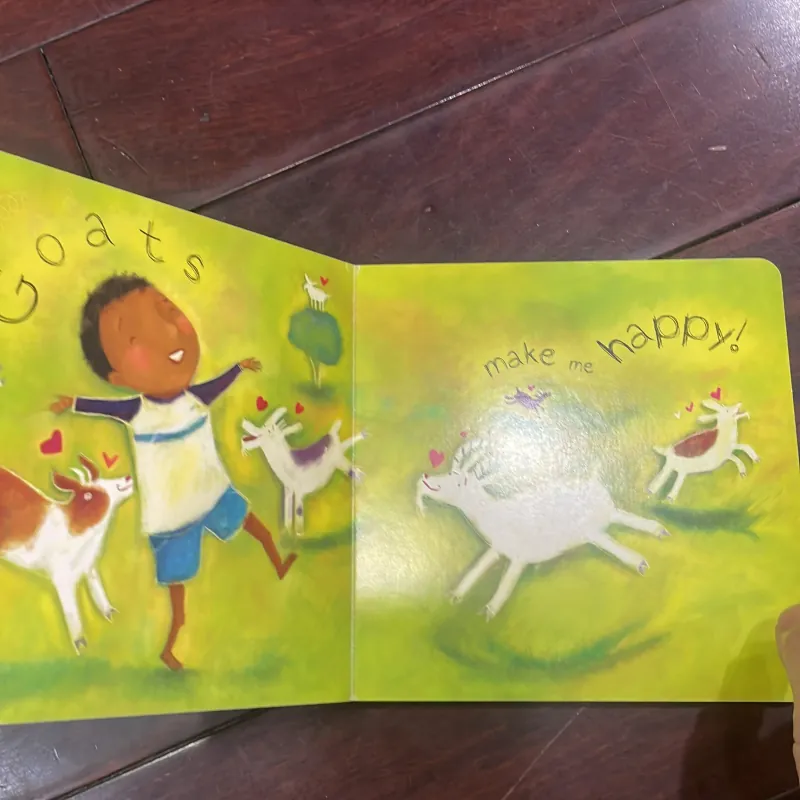 NGOẠI VĂN SÁCH TIẾNG ANH TRẺ EM : Happy , Sad , Silly , Mad - board book  1028027