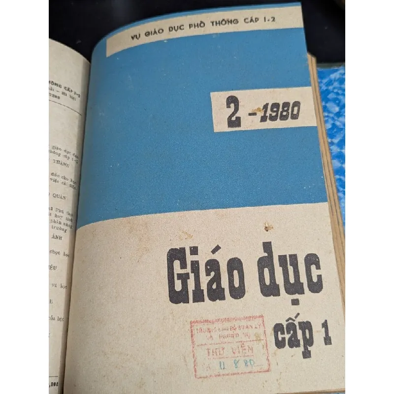 Tập san giáo dục cấp 1 + cấp 2 - các năm 1979,1980,1981 ( tổng cộng 25 số ) 590920
