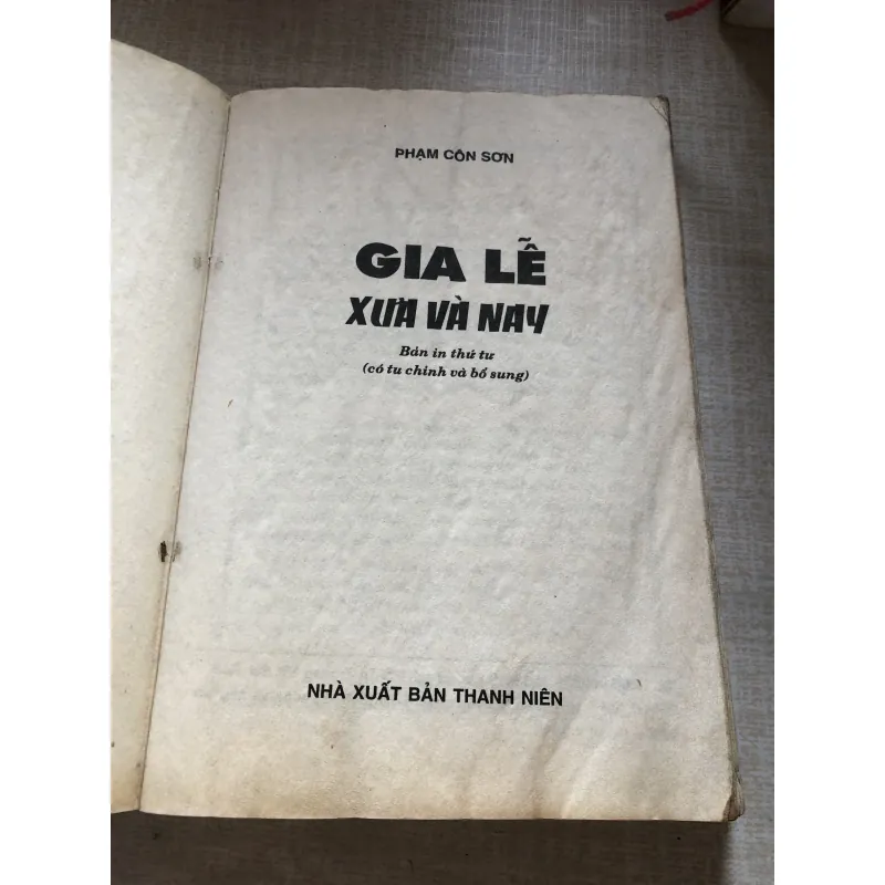 Gia Lễ Xưa và Nay 992383