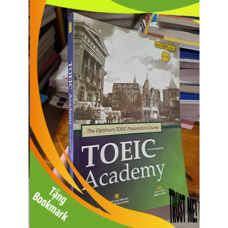 (TẶNG BOOKMARK) Toeic Academy mới 80% có viết mục và chì có kèm CD RBK0808 HỌC NGOẠI NGỮ 954204