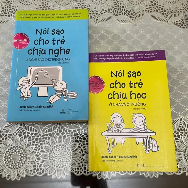 Combo 2 quyển sách -
Nói sao cho trẻ chịu học và Nói sao cho trẻ chịu nghe#HATRA
 1049933