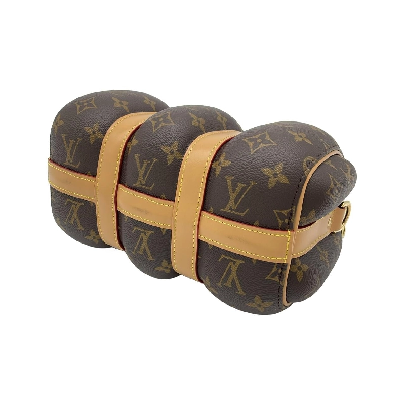 Túi du lịch Louis Vuitton Monogram Keepall Bandoulière Brown Up 25cm M23106 - Hàng hiệu Chính hãng 803637