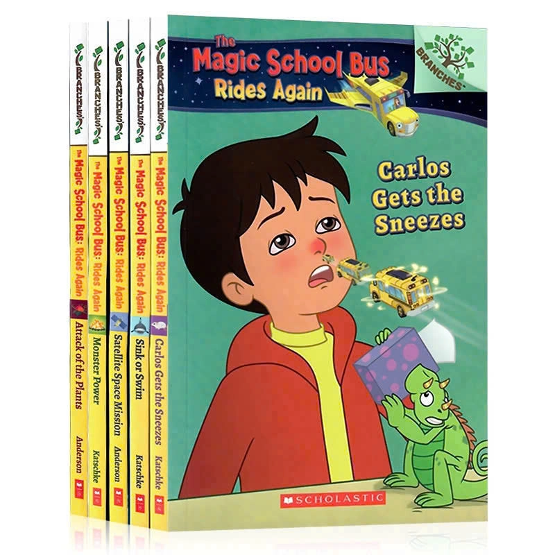 The magic school bus rides again (bộ 5 cuốn tiếng Anh) 393179