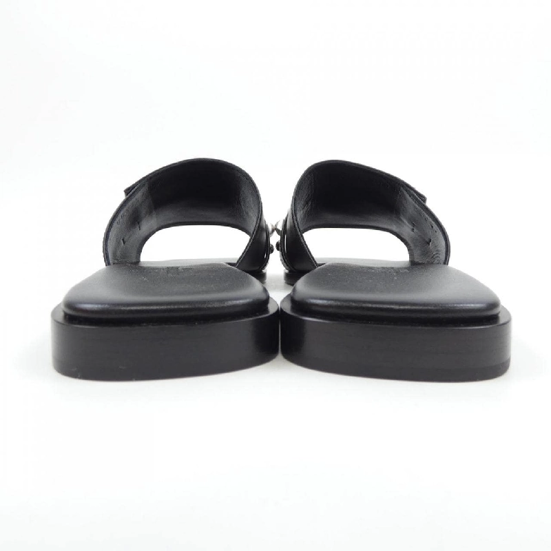 Giày sandal HERMES Julia Kelly Buckle Crepe Medor 242099Z 658475