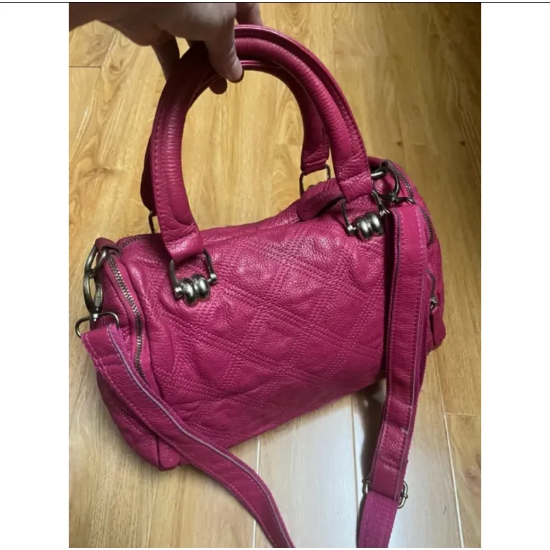 Túi nữ da thật phom trống 2hand 927858