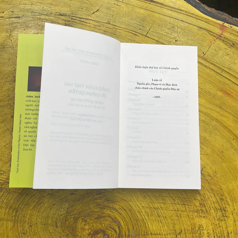 KHẢO LUẬN THỨ HAI VỀ CHÍNH QUYỀN- JOHN LOCKE 704305