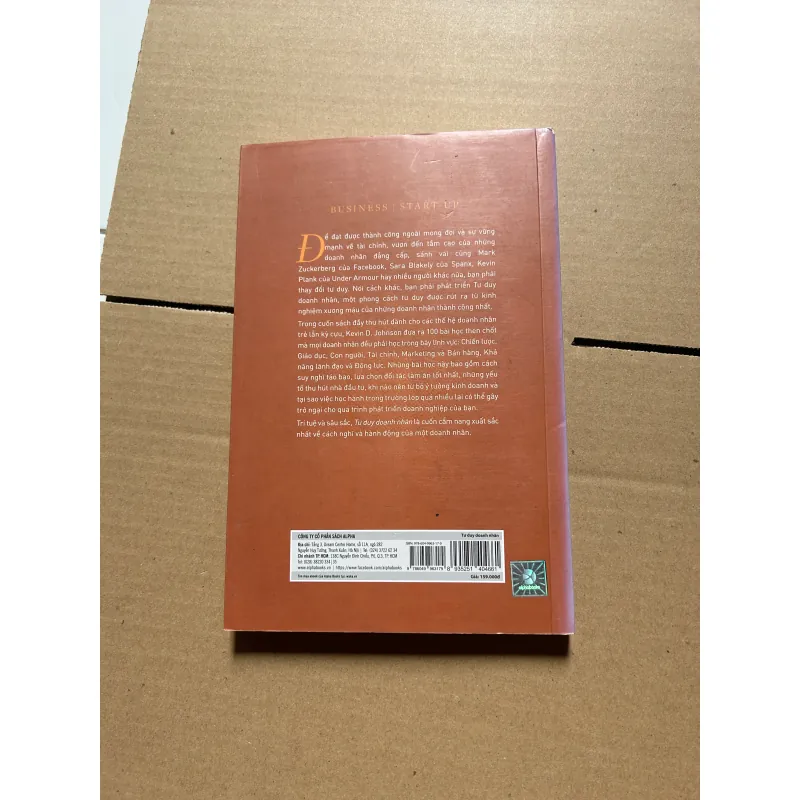 Tư duy doanh nhân 800044