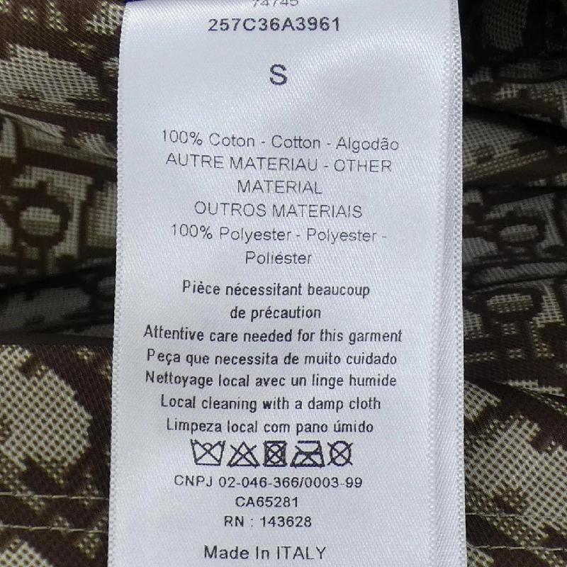 クリスチャンディオール CHRISTIAN DIOR DIOR JARDIN D'HIVER 257C36A3961 Áo khoác - Hàng hiệu Authentic 816406