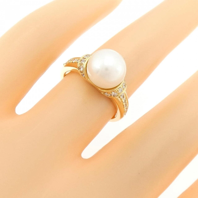 Nhẫn ngọc trai Akoya K18YG 8.5mm 669808