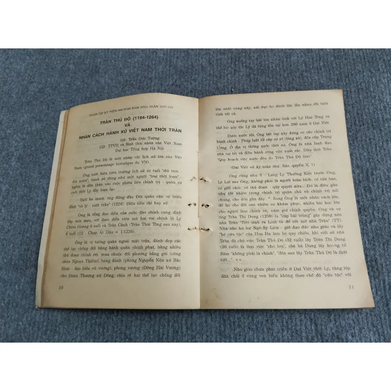 TRẦN THỦ ĐỘ CON NGƯỜI VÀ SỰ NGHIỆP 701911