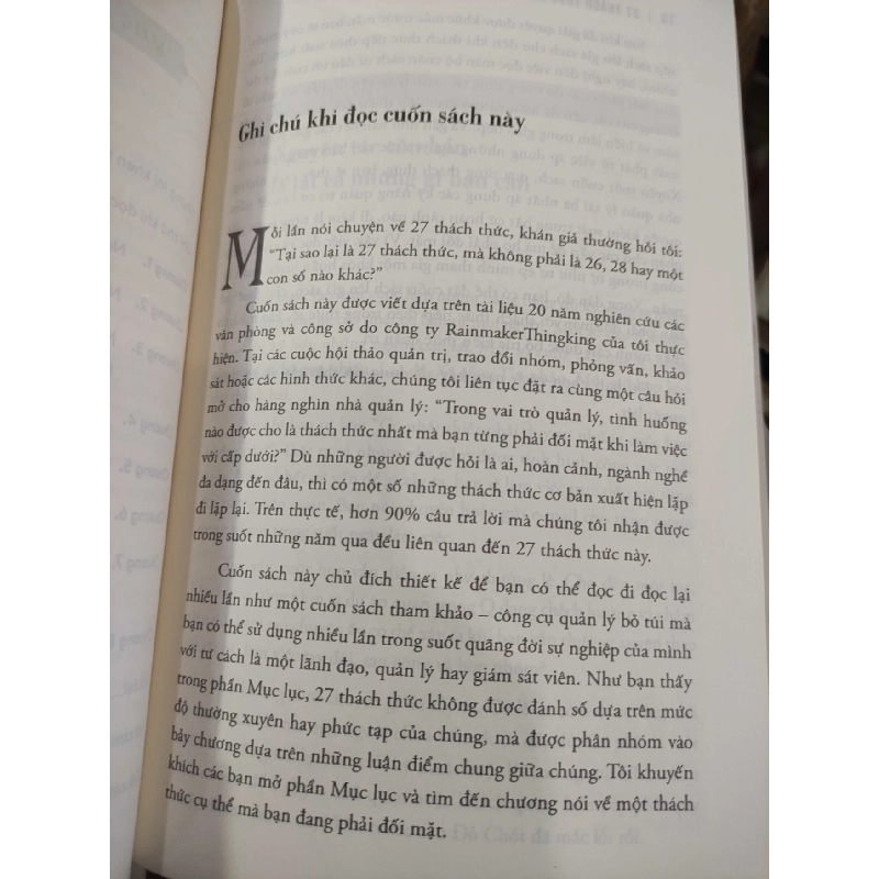 27 thách thức của nhà quản lýHCM01/03 910473