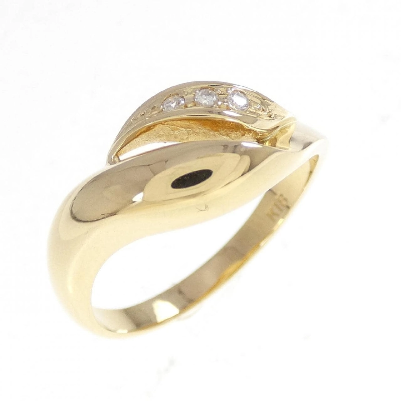 Nhẫn kim cương K18YG - Hàng hiệu Authentic 851134