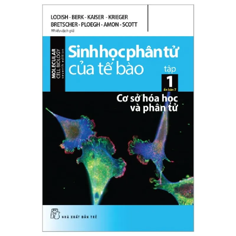 Sinh học phân tử của tế bào 01 - Ấn bản 7 - Cơ sở hóa học và phân tử - LODISH - BERK - KAISER - KRIEGER - BRETSCHER - PLOEGH - AMON - SCOTT 2022 New 100% SBM1511 347229