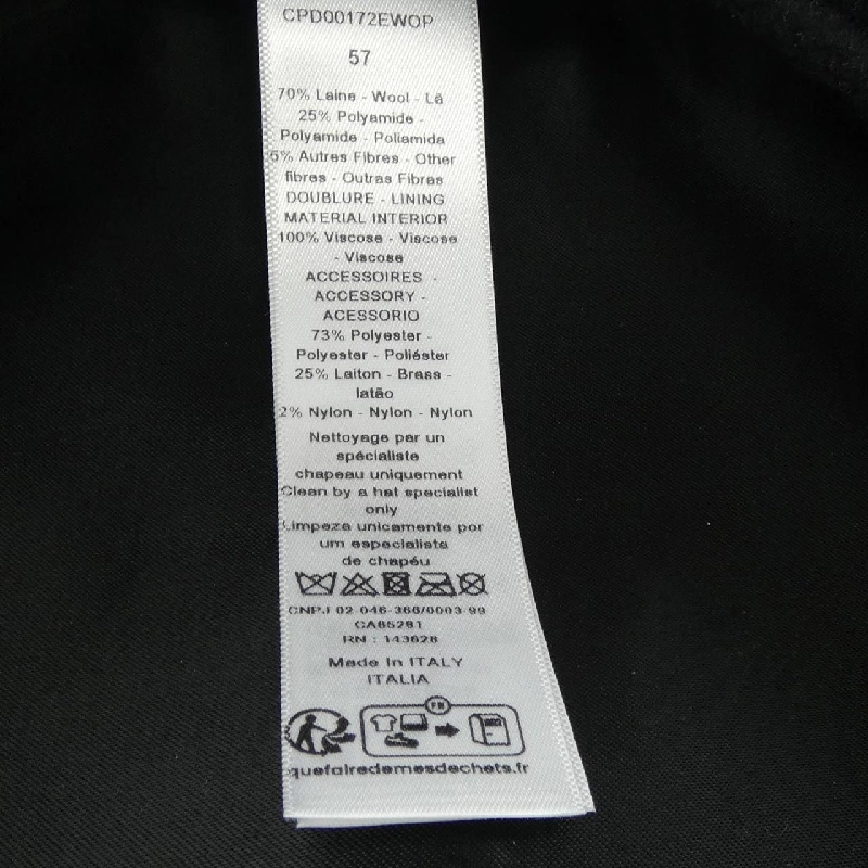 Mũ beret CHRISTIAN DIOR DIOR PARIS CPD00172EWOP - Hàng hiệu Authentic 835104