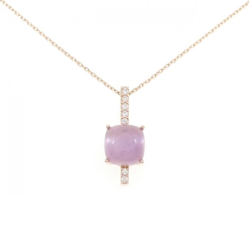 K18PG Đá màu Dây chuyền - Hàng hiệu Authentic 858949