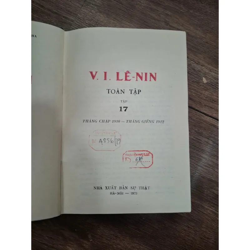 Lê-nin Toàn tập - Tập 17 (Tháng Chạp 1910 - Tháng Giêng 1912) 714983