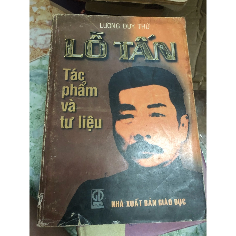 lỗ tấn tác phẩm và tư liệu khổ 14x20 in năm 1998 462249