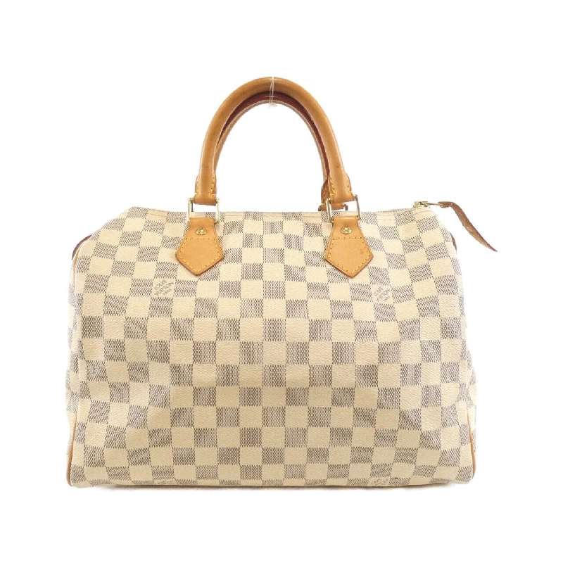 Túi xách Boston Louis Vuitton Damier Azur Speedy 30cm N41533 614639