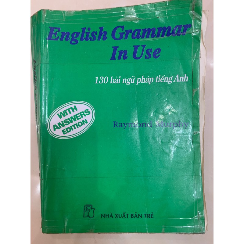 Ngữ pháp tiếng anh, sách cũ, nhà xuất bản trẻ 189596