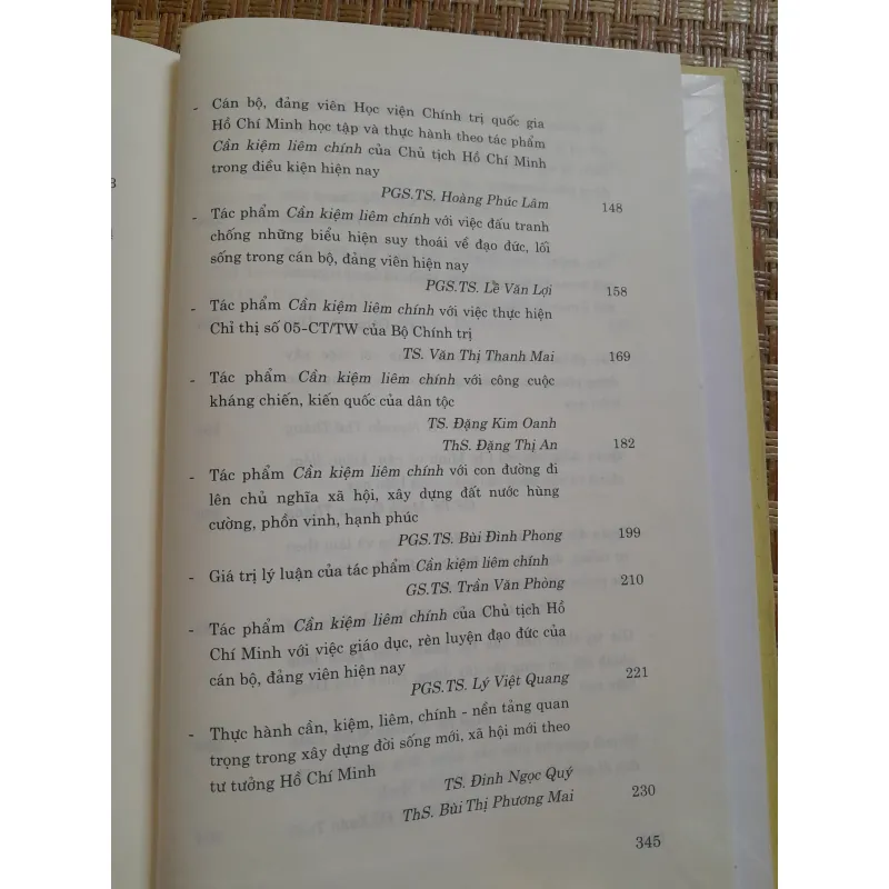 70 NĂM TÁC PHẨM CẦN KIỆM LIÊM CHÍNH... 778218