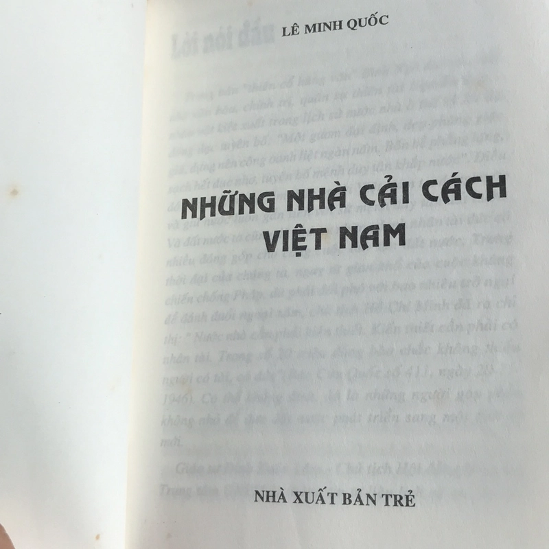 NHỮNG NHÀ CẢI CÁCH VIỆT NAM 507280
