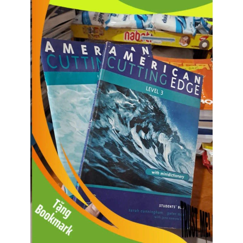 (TẶNG BOOKMARK) American Cutting Edge level 3 2 cuốn student + work mới 90% RBK0808 HỌC NGOẠI NGỮ 938719