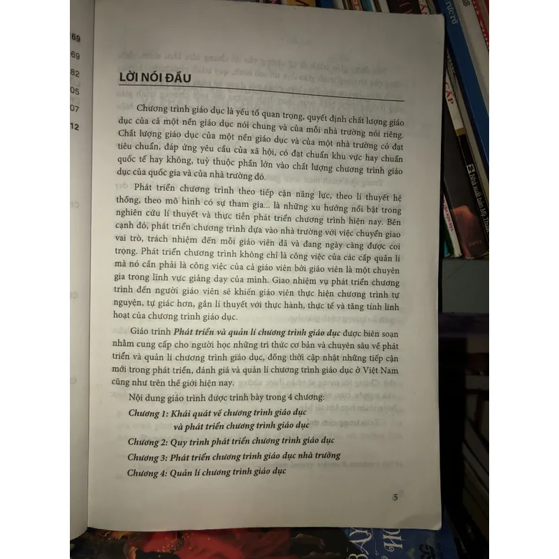 Phát triển và quản lý chương trình giáo dục  731017