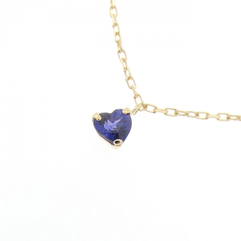K18YG Sapphire Necklace - Hàng hiệu Authentic 866073